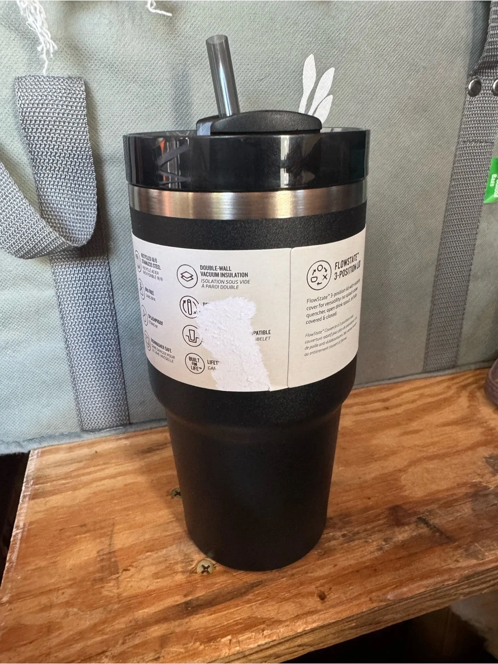 Stanley Quencher H2.0 Tumbler - Black - Picture 3 of 5